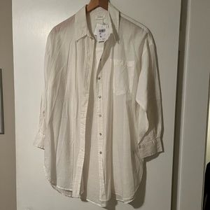 White button up shirt